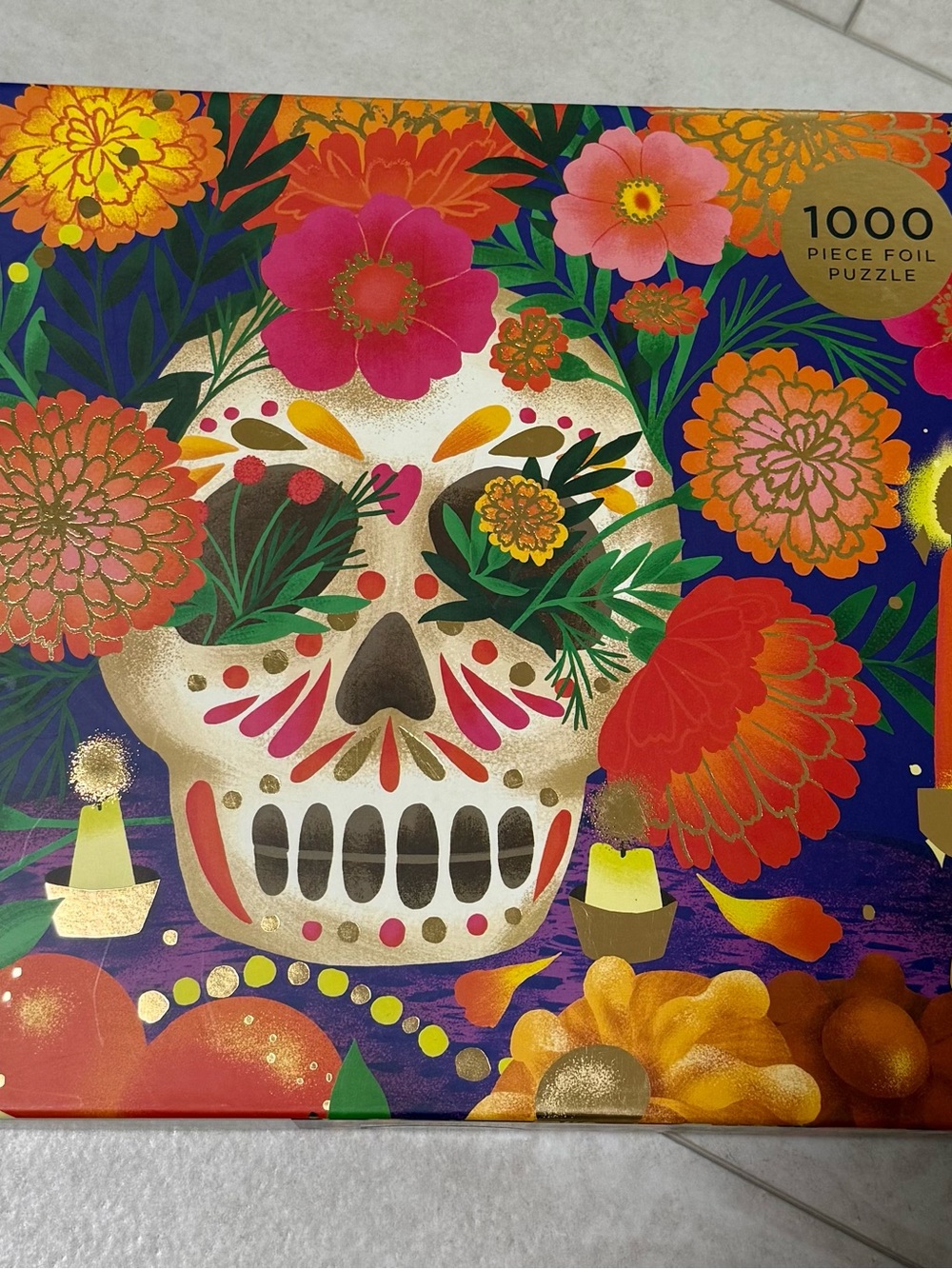 Good Puzzle Co by Galison, Dia De Los Muertos Sugar Skull Day of the Dead Themed